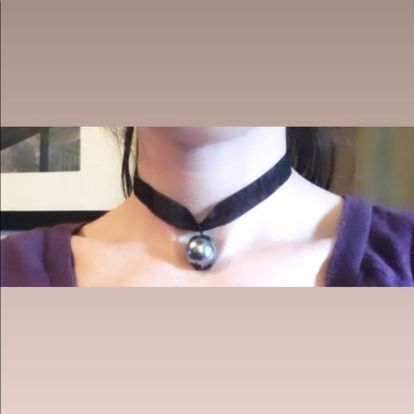 ☼4 for 20$☼ Black Pearl Choker - Picture 3 of 3